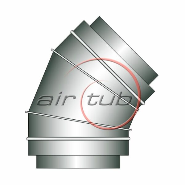 CODO 45 DOBLE GALVA GALVA INOX AIR TERMIC AIRTUB CODO 45 DOBLE GALVA GALVA INOX AIR TERMIC AIRTUB