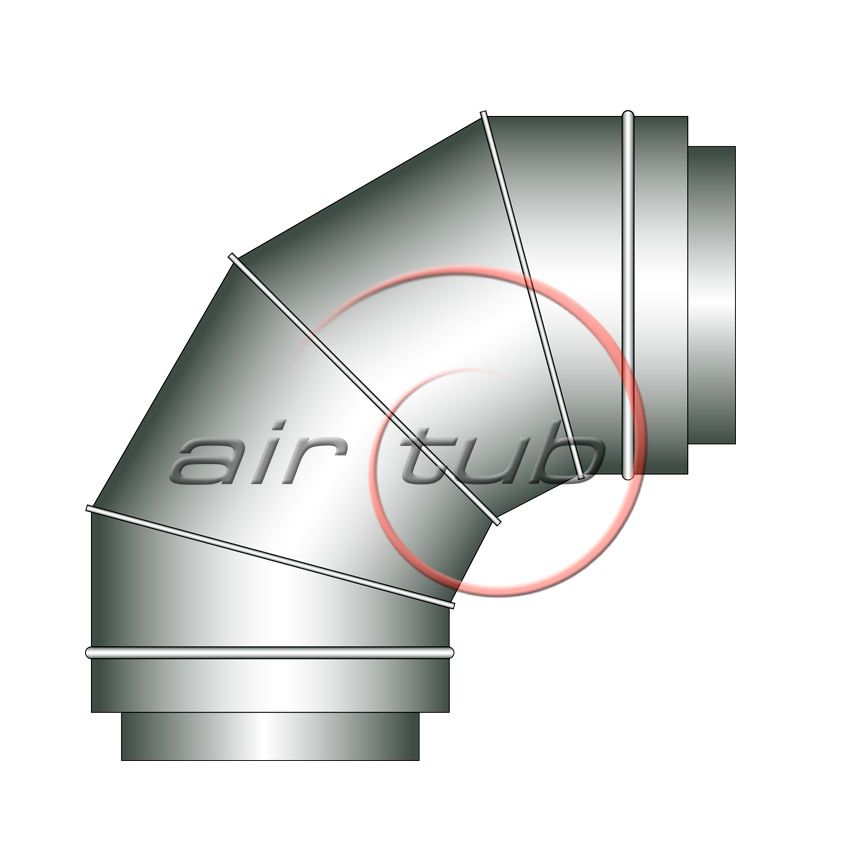 CODO 90 DOBLE AISLADO AIR TERMIC AIRTUB