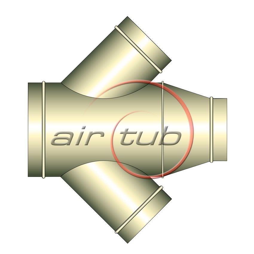 CRUCES CONICAS 45 INOXIDABLES AIR INOX AIRTUB