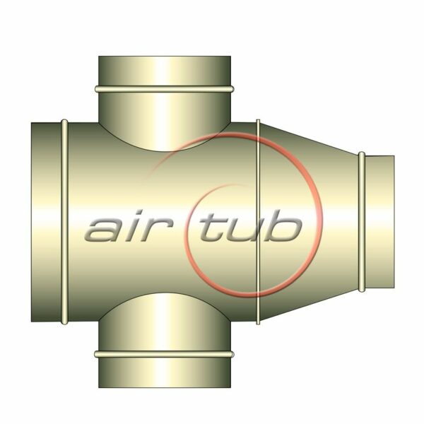 CRUCES CONICAS 90 REDUCCION INOXIDABLES AIR INOX AIRTUB