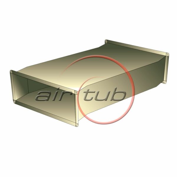 DESVIO INOXIDABLE CONDUCTO RECTANGULAR PERFIL INTEGRAL DESVIO INOXIDABLE CONDUCTO RECTANGULAR PERFIL INTEGRAL