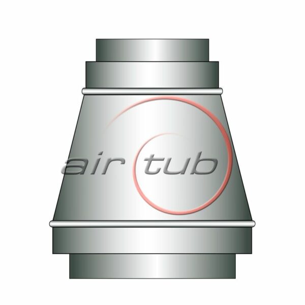 REDUCCION DOBLE GALVA GALVA INOX INOX AIRTUB AIR TERMIC REDUCCION DOBLE GALVA GALVA INOX INOX AIRTUB AIR TERMIC