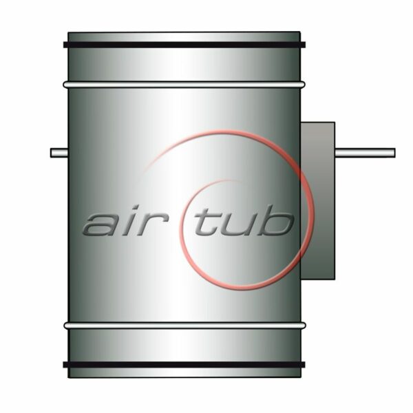 REGISTRO COMPUERTA REGULACION SERVOMOTOR MOTORIZAR AIR HERMETIC JUNTA GOMA AIRTUB
