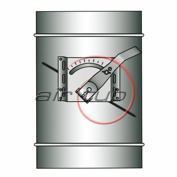 REGISTRO ESTANCO AIR GALVA AIRTUB CIRCULAR REGULACION