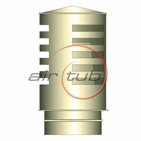 SOMBRERO VENTURI INOXIDABLES AIR INOX AIRTUB