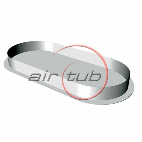 TAPA OVAL AIR GALVANIZADOS AIRTUB