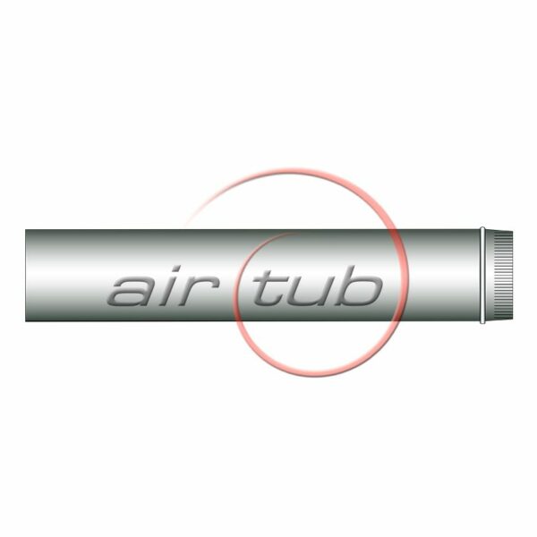 TUBO LISO AUTOCONECTABLE MACHO HEMBRA AIR GALVA AIRTUB CIRCULAR